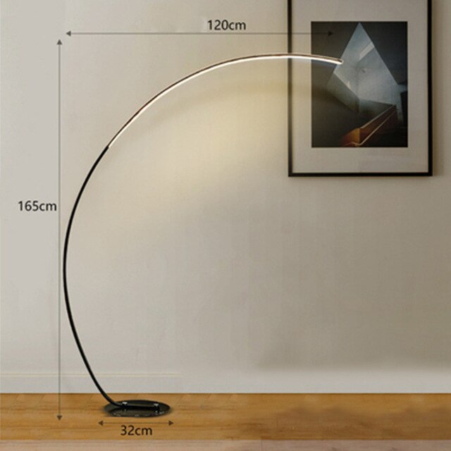 Modern Remote Controlled LED Floor lamp Chloe™ SPINGAR.COM