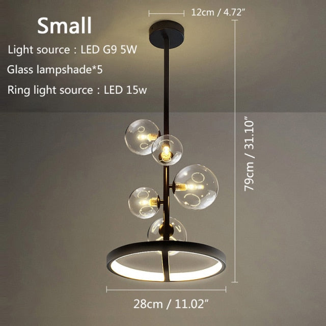 Nordic Art LED Pendant Lamp Zayden™ Spingar.com