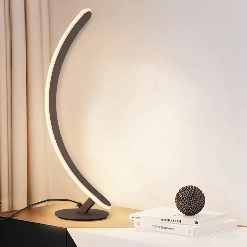 Curved LED Table Light Jules™ Spingar.com