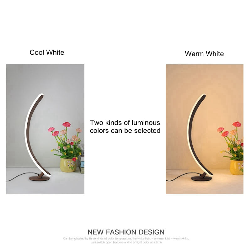 Curved LED Table Light Jules™ Spingar.com