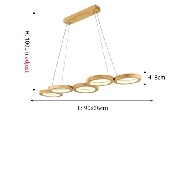 Dining Table LED Island Pendant Lamp Paavo SPINGAR.COM