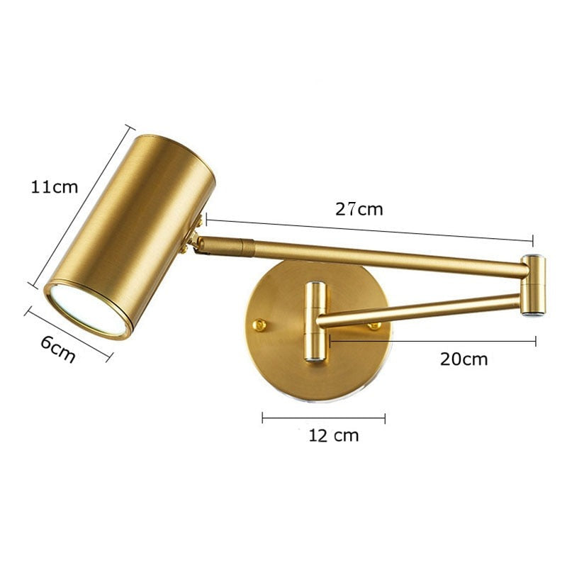 Long Arm LED Wall Lamp Felix™ SPINGAR.COM