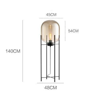 Modern Big Glass Ball LED Floor & Table Lamp Ego™ Spingar.com