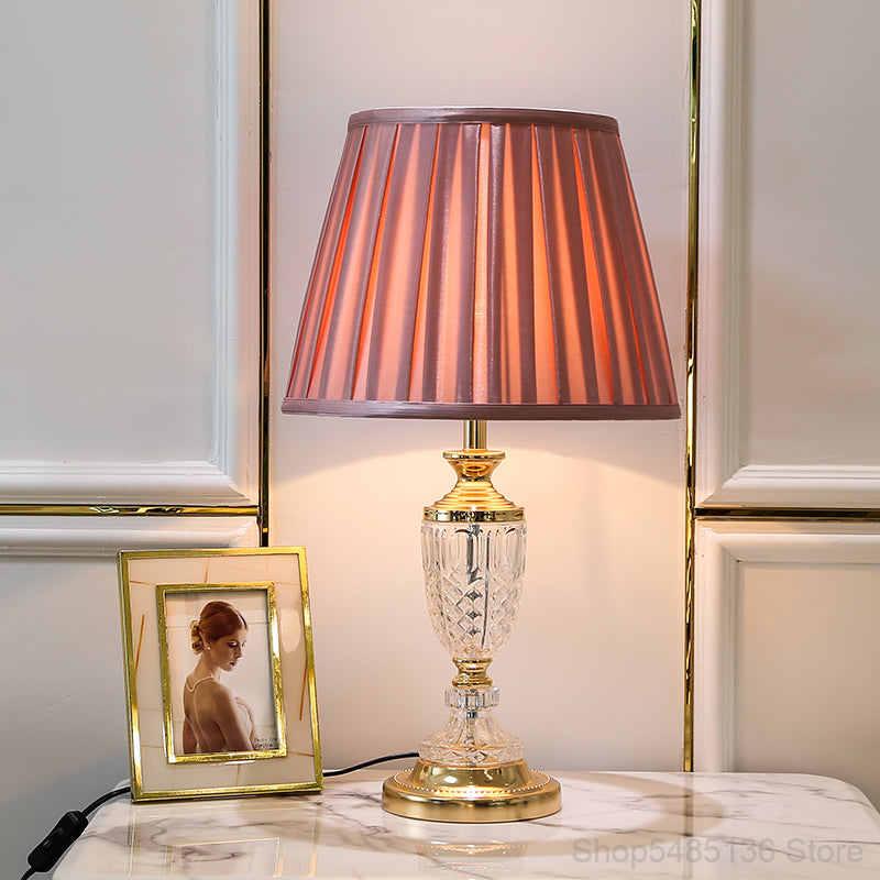 Modern Glass LED Table Light Victoria™ Spingar.com