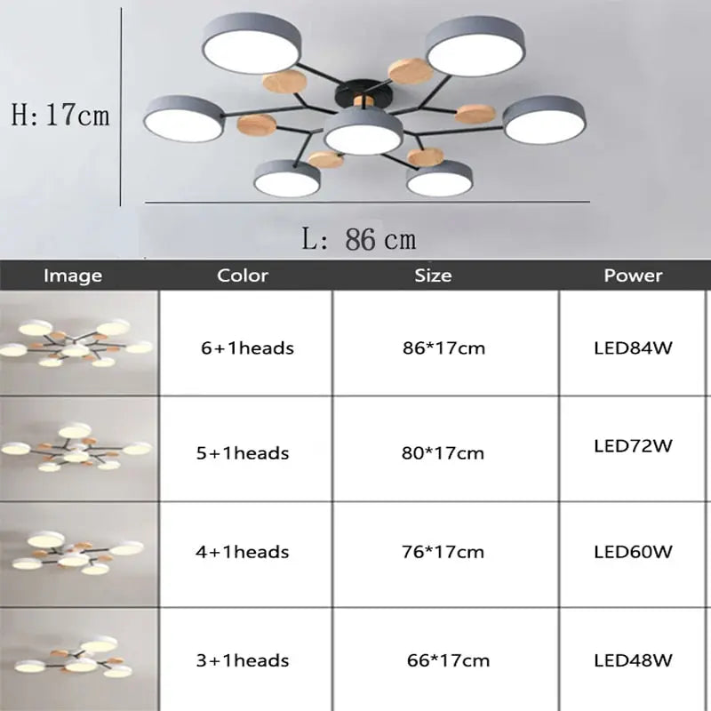 Modern LED ceiling Light Luciano™ Spingar.com