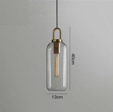 Modern Glass Ball LED Pendant Lamp William™ Spingar.com