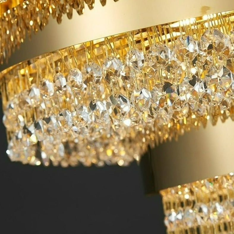 Modern Gold Chandelier Jeremy™ Spingar.com