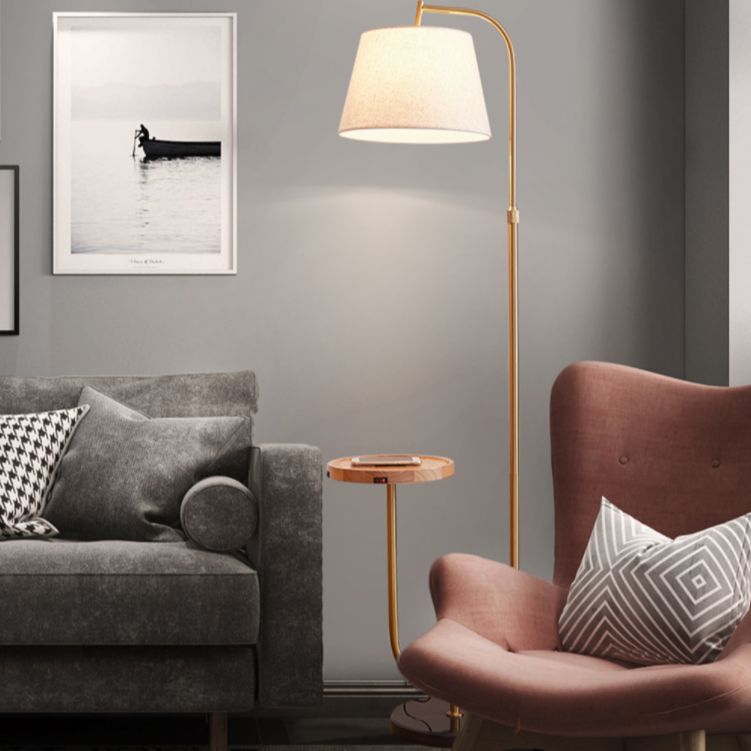 Modern Wooden LED Floor Lamp Francisco™ Spingar.com