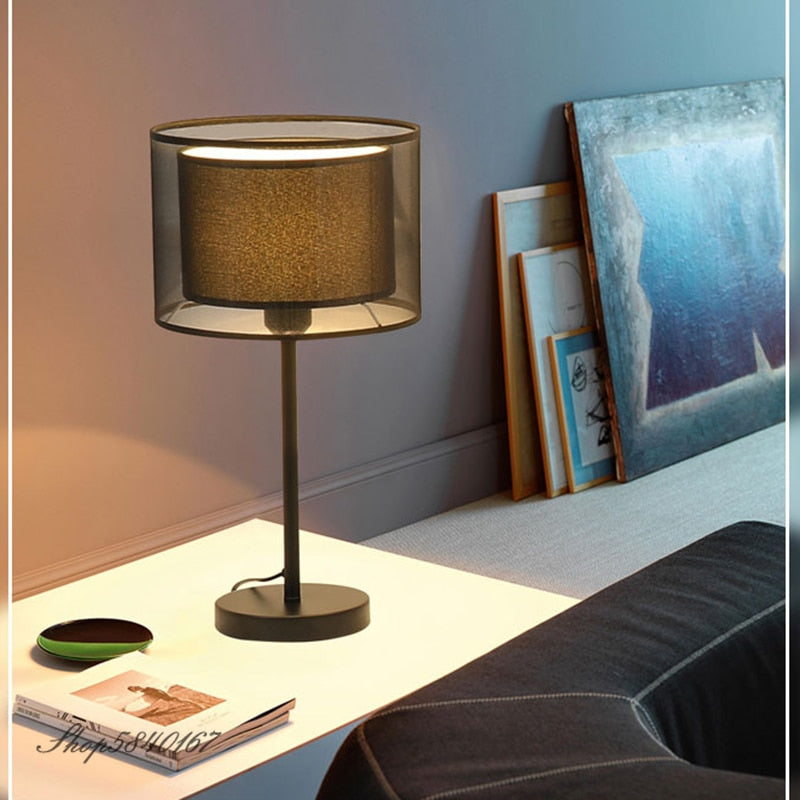Modern Double-layer LED Floor & Table Lamp Santiago™ SPINGAR.COM
