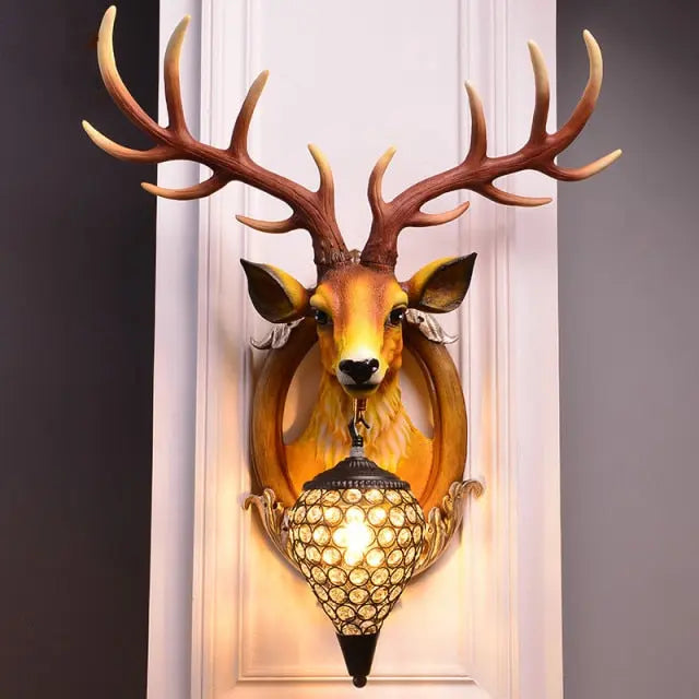 Country Style Vintage LED Wall Lamp Tyler SPINGAR.COM