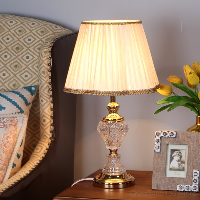 Modern Glass LED Table Light Victoria™ Spingar.com