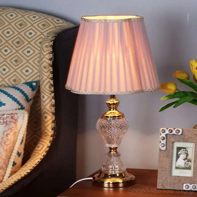 Modern Glass LED Table Light Victoria™ Spingar.com