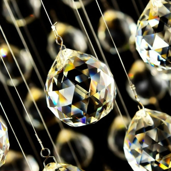 Modern Staircase Crystal LED Chandelier™ SPINGAR.COM