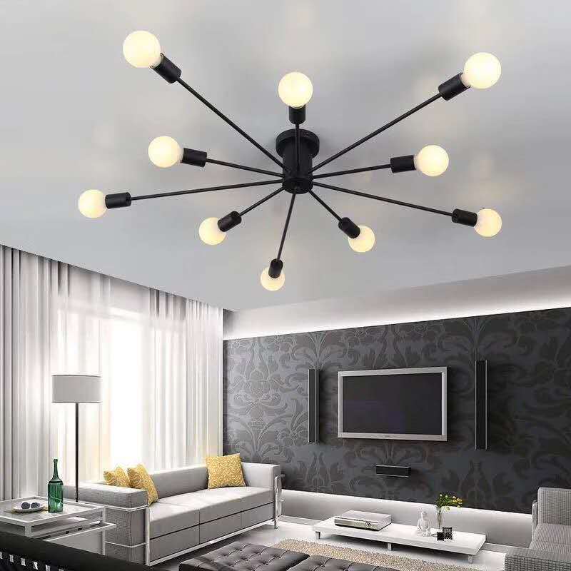 Vintage Metal Star LED Ceiling Lamp Brian™ Spingar.com