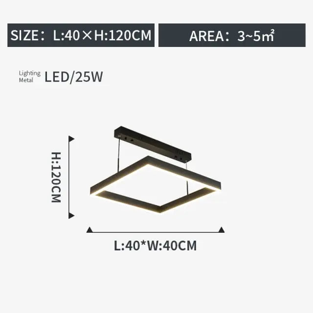 Minimalist Modern LED Light Cesar™ Spingarnl