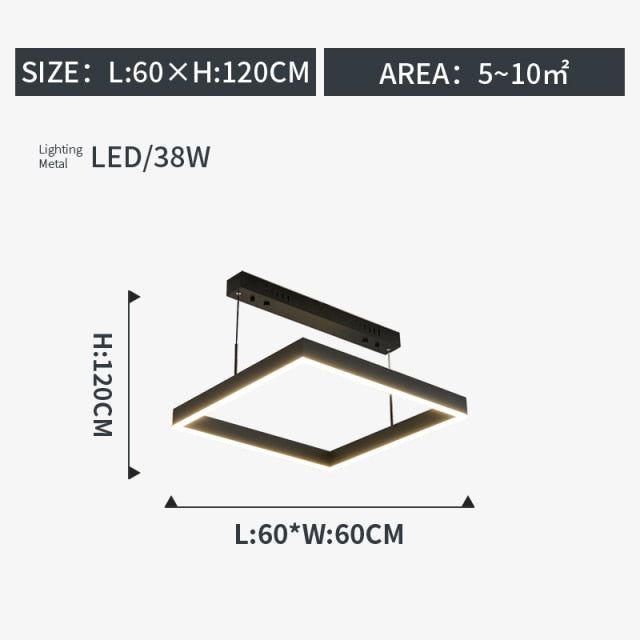 Minimalist Modern LED Light Cesar™ Spingarnl