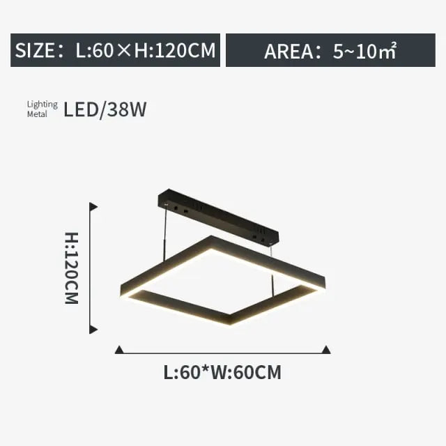 Minimalist Modern LED Light Cesar™ Spingarnl