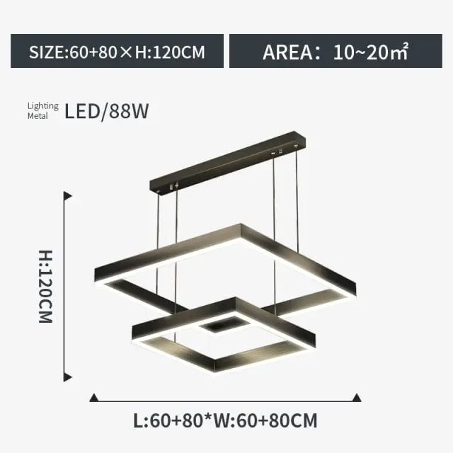 Minimalist Modern LED Light Cesar™ Spingarnl