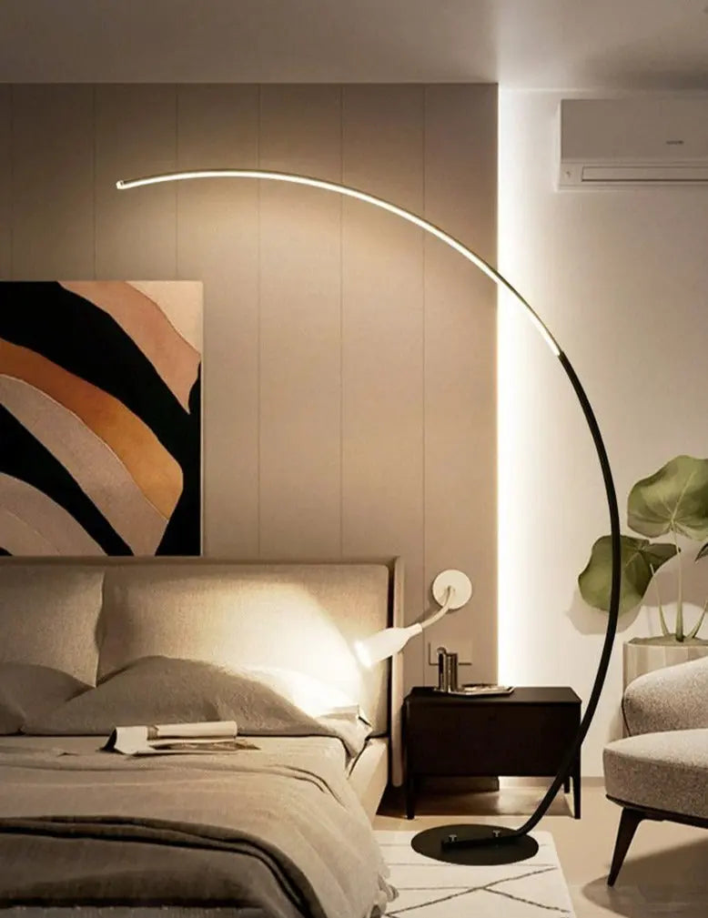 Nordic Corner LED RGB Floor Lamp Aubrey™ SPINGAR.COM