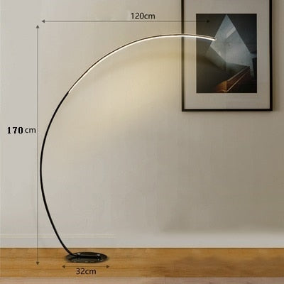 Nordic Corner LED RGB Floor Lamp Aubrey™ SPINGAR.COM