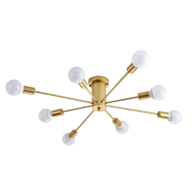 Vintage Metal Star LED Ceiling Lamp Brian™ Spingar.com