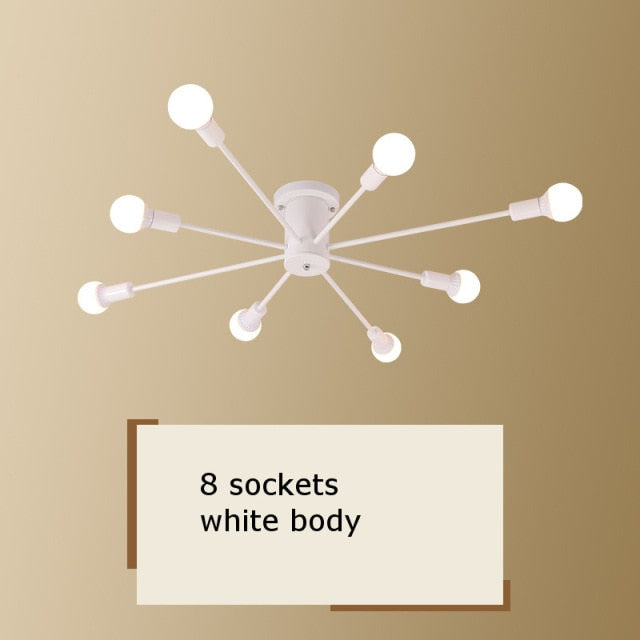 Vintage Metal Star LED Ceiling Lamp Brian™ Spingar.com