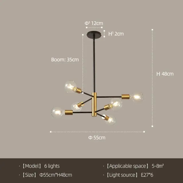 Vintage LED Pendant Lamp Amelia™ Spingar.com