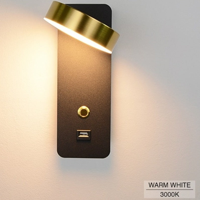 Modern USB LED Wall Lamp Donald™ Spingar.com