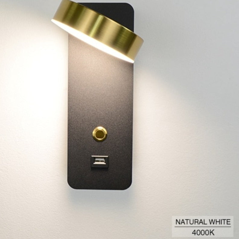 Modern USB LED Wall Lamp Donald™ Spingar.com