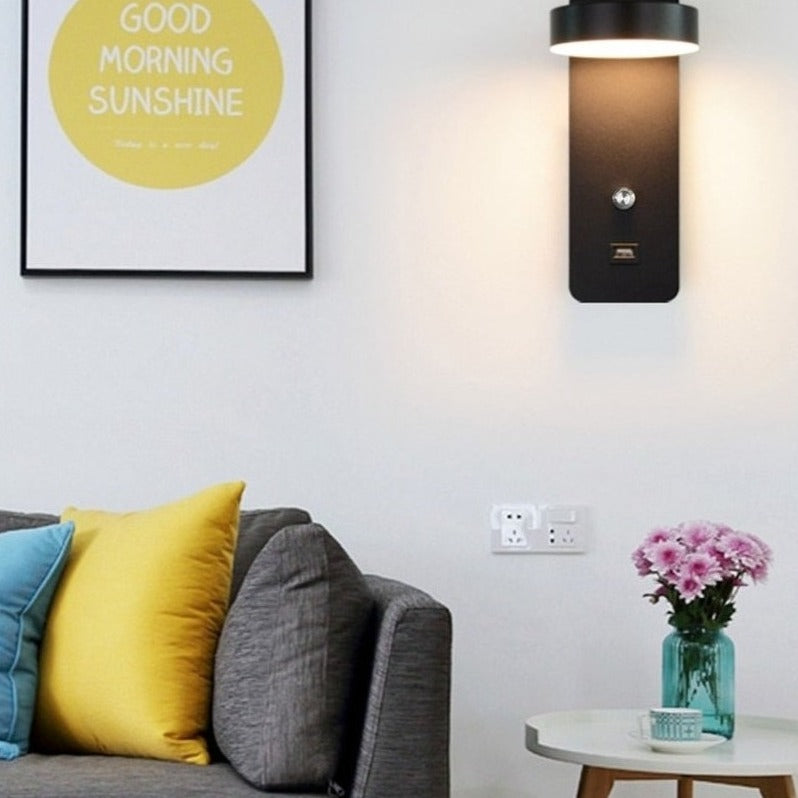 Modern USB LED Wall Lamp Donald™ Spingar.com