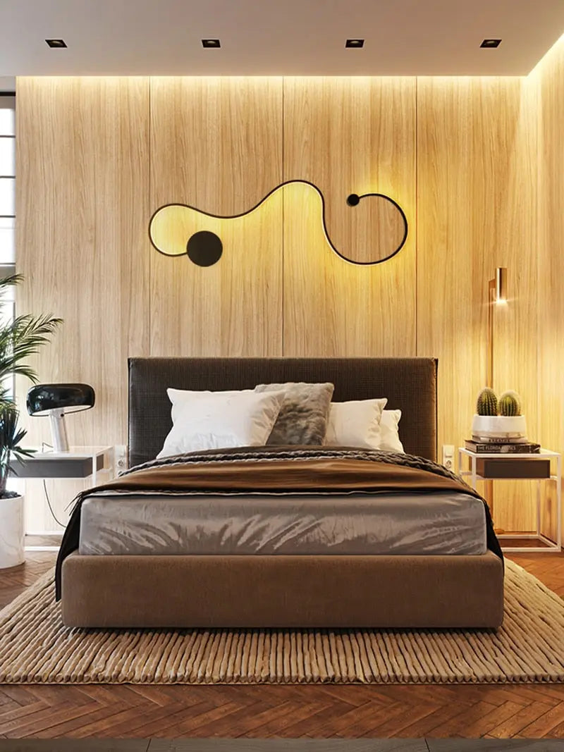 Modern Shaped LED Wall Lamp Benjamin™ Spingar.com