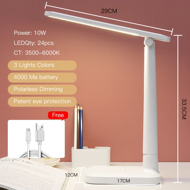 Foldable LED Table Light Léo™ Spingar.com