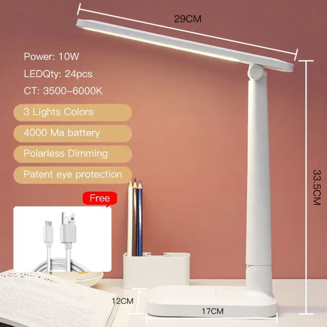 Foldable LED Table Light Léo™ Spingar.com