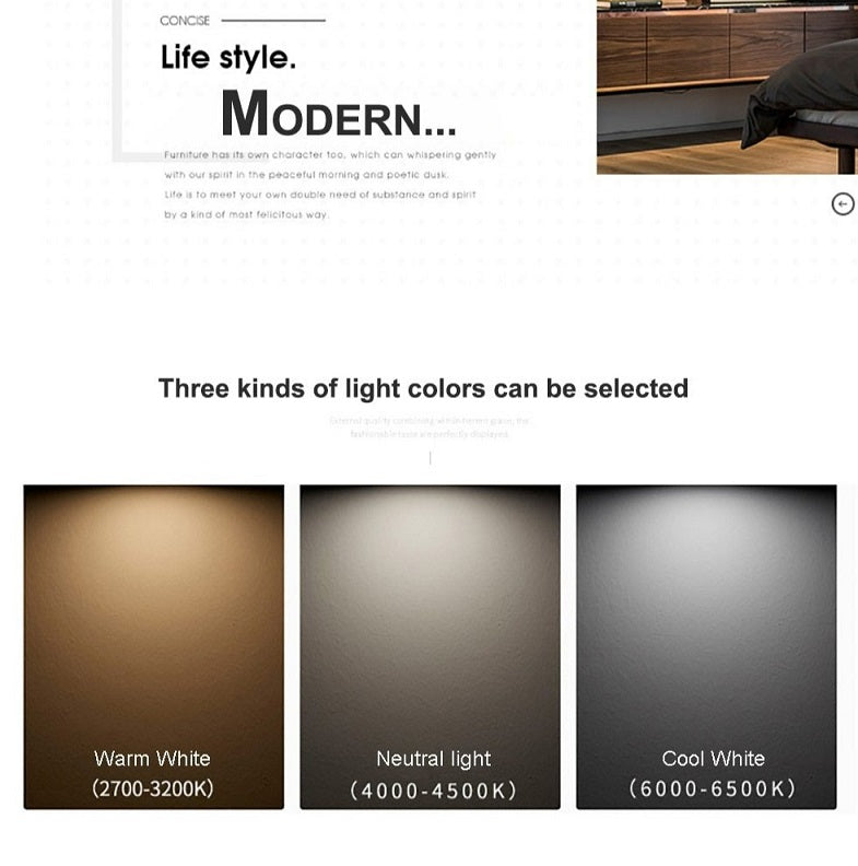 Modern Triangle Shape LED Wall Light Silvano™ Spingar.com