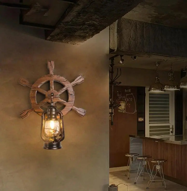 Industrial Windmill Wall Lamp Folki SPINGAR.COM