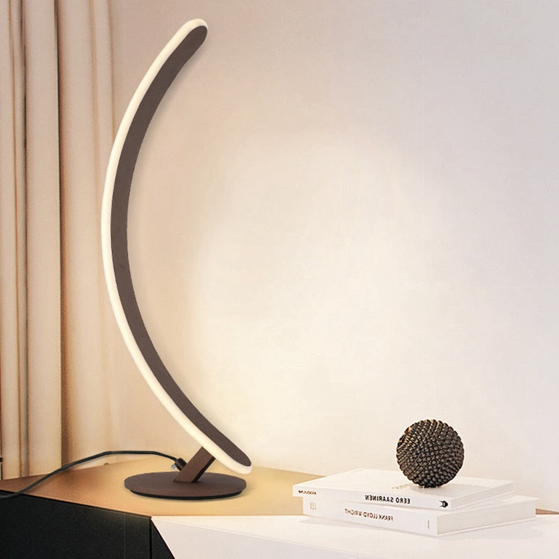 Curved LED Table Light Jules™ Spingar.com