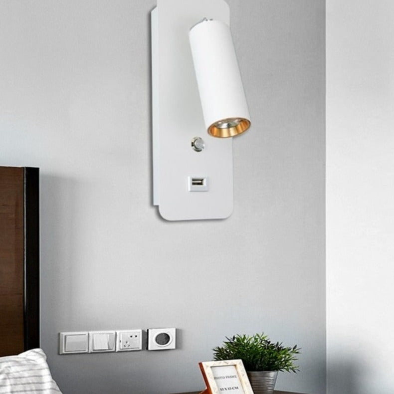 USB Charge Modern LED Wall Light Eron™ Spingar.com