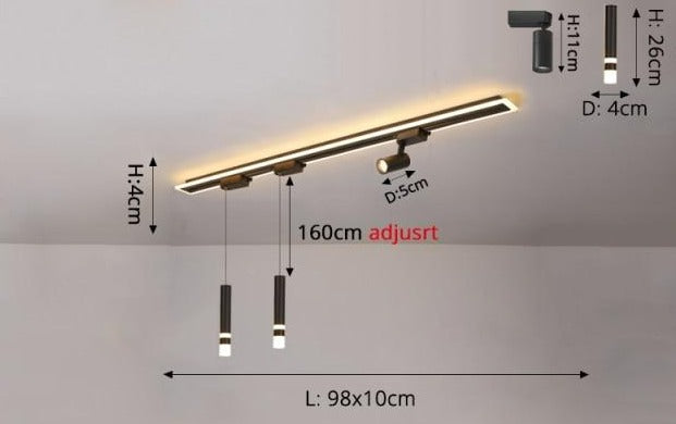 Modern LED Ceiling Spotlight Maverick™ Spingar.com