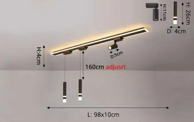 Modern LED Ceiling Spotlight Maverick™ Spingar.com