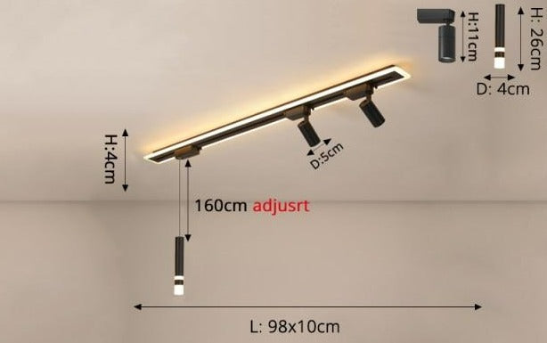 Modern LED Ceiling Spotlight Maverick™ Spingar.com