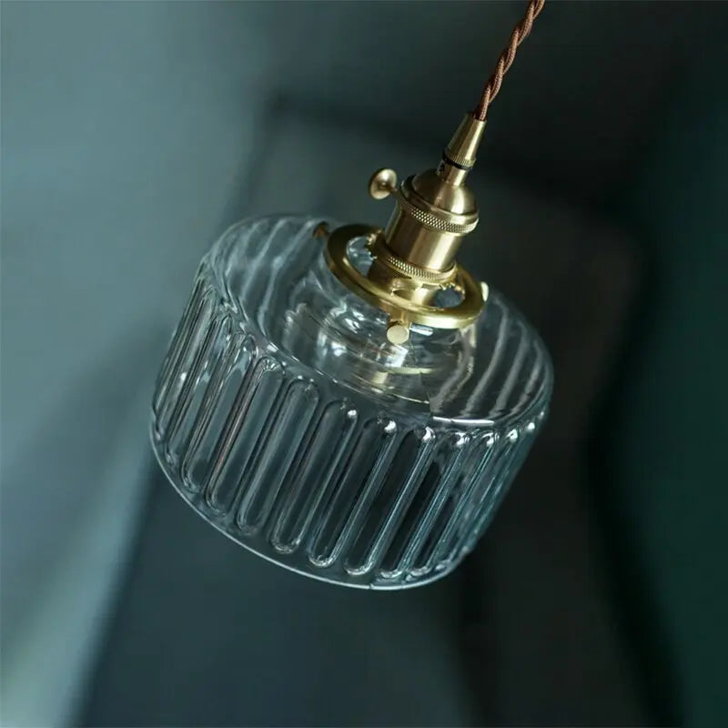 Nordic Copper LED Pendant Lamp SPINGAR.COM