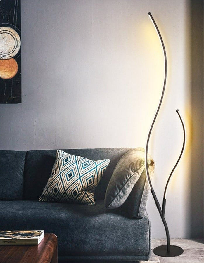 Nordic Tree Colorful LED RGB Floor Lamp Pearl™ SPINGAR.COM