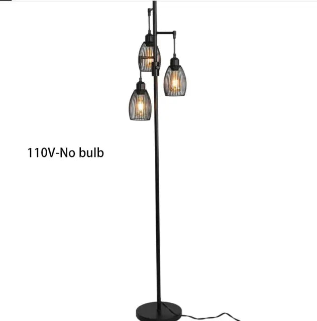 Industrial Vintage LED Floor Light Isidora™ Spingar.com