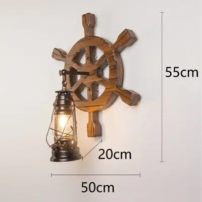 Industrial Windmill Wall Lamp Folki SPINGAR.COM