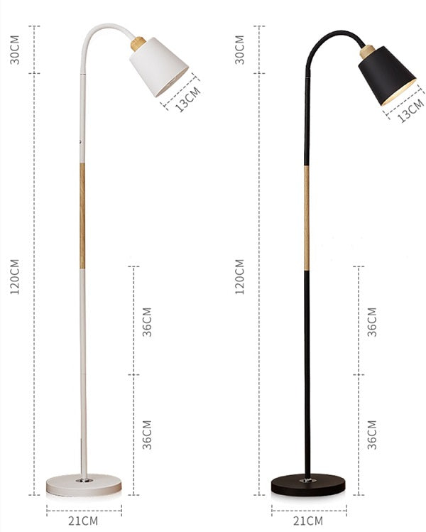 Modern Reading LED Floor Light Nina™ Spingar.com