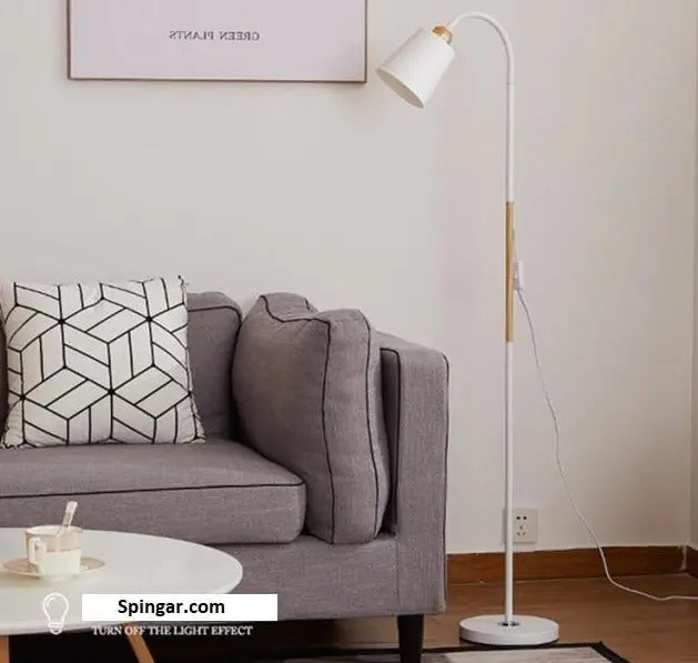 Modern Reading LED Floor Light Nina™ Spingar.com