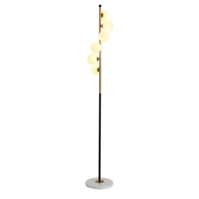 Modern Glass Ball LED Floor Lamp Hugo™ SPINGAR.COM