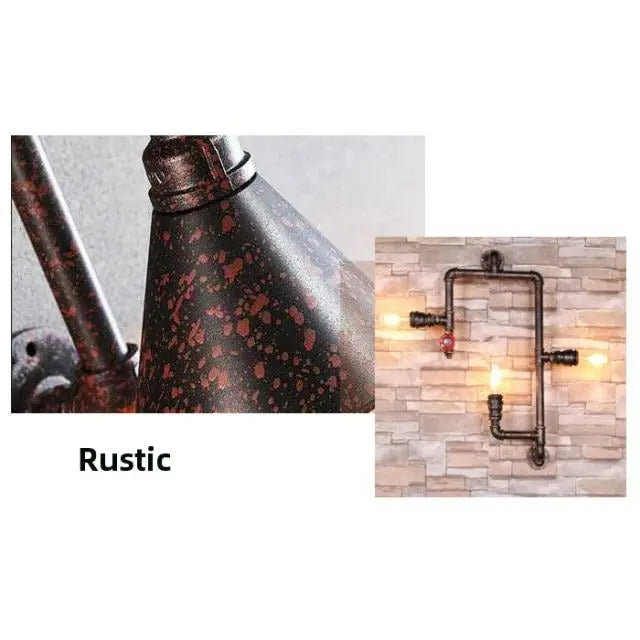 Industrial Vintage Wall Lamp Frey SPINGAR.COM