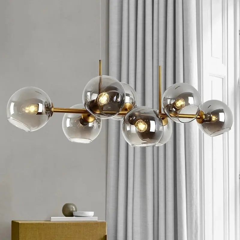 Glass Ball LED Island Pendant Lamp Gabriele™ Spingar.com