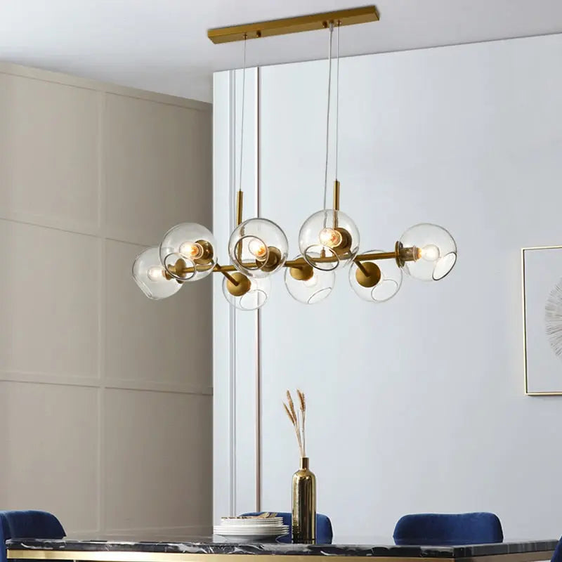 Glass Ball LED Island Pendant Lamp Gabriele™ Spingar.com